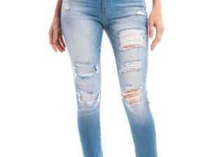 KAN CAN GEMMA HIGH RISE ANKLE SKINNY