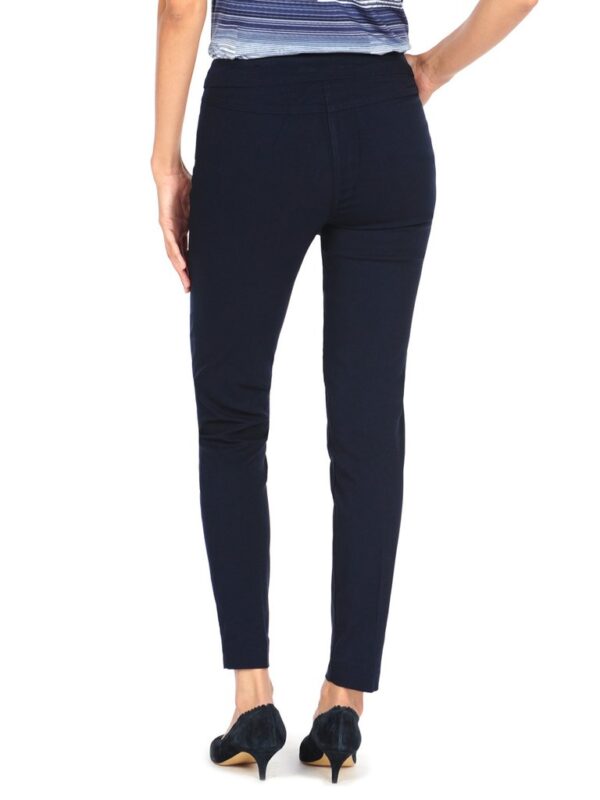 MULTIPLES MIDNIGHT NAVY TUMMY CONTROL NARROW LEG PANT - Image 4