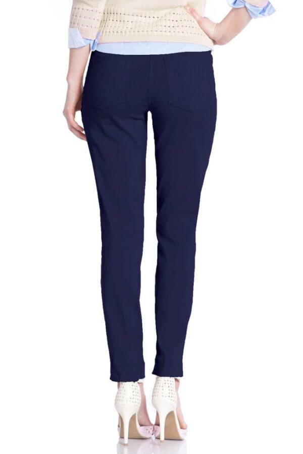 MULTIPLES MIDNIGHT NAVY SLIMSATIONS ANKLE PANT - Image 4