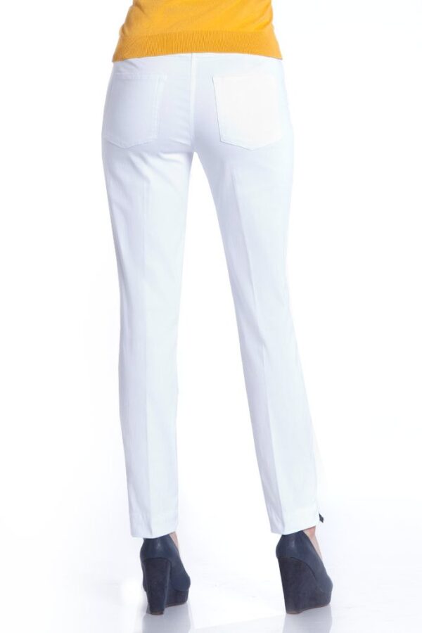 MULTIPLES WHITE SLIMSATIONS ANKLE PANT - Image 4