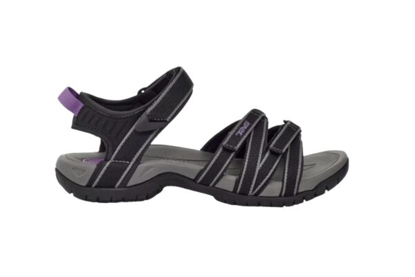 TEVA TIRRA SANDALS IN BLACK & GREY