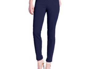 MULTIPLES MIDNIGHT NAVY SLIMSATIONS ANKLE PANT