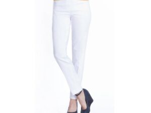MULTIPLES WHITE SLIMSATIONS ANKLE PANT