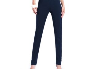 MULTIPLES MIDNIGHT NAVY TUMMY CONTROL NARROW LEG PANT