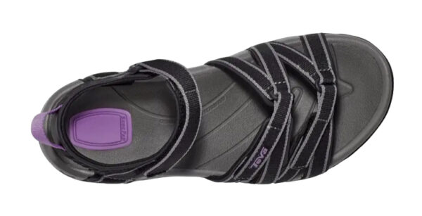 TEVA TIRRA SANDALS IN BLACK & GREY - Image 5
