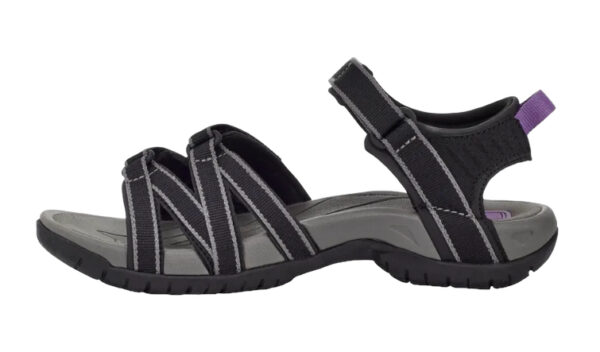 TEVA TIRRA SANDALS IN BLACK & GREY - Image 3