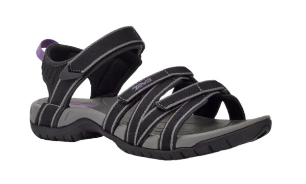 TEVA TIRRA SANDALS IN BLACK & GREY - Image 2