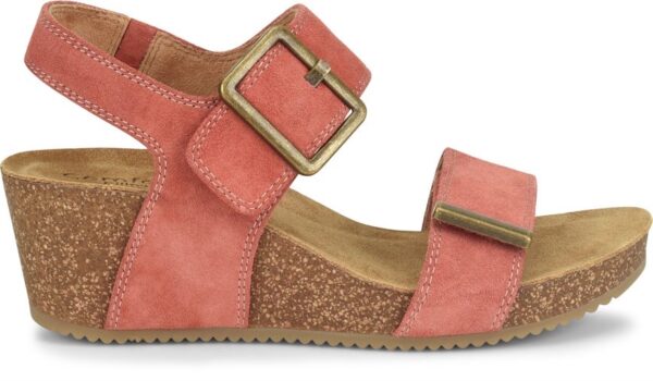COMFORTIVA EMBERLY IN CORAL SUEDE - Image 2