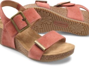 COMFORTIVA EMBERLY IN CORAL SUEDE