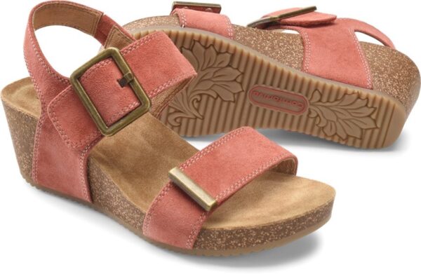 COMFORTIVA EMBERLY IN CORAL SUEDE
