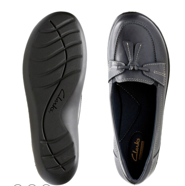 CLARKS ASHLAND BUBBLE IN NAVY - Image 2