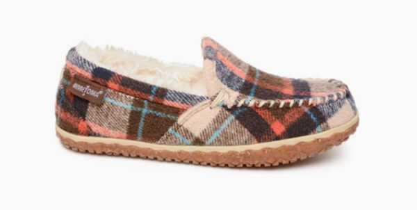 MINNETONKA TEMPE MOC BROWN AUTUMN PLAID - Image 7