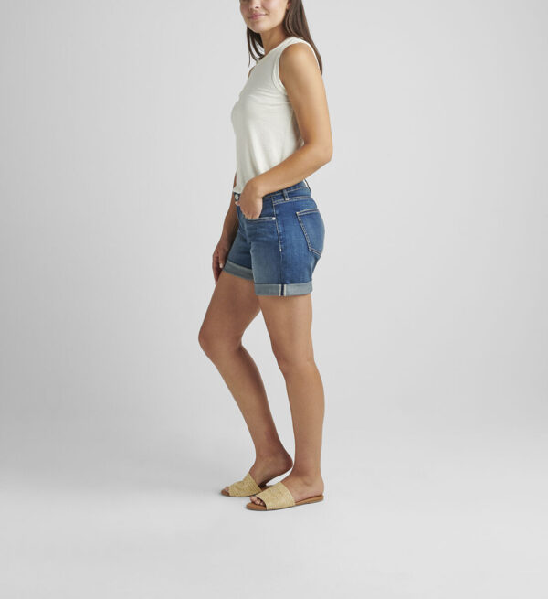 JAG JEANS ALEX BOYFRIEND SHORT BRILLIANT BLUE - Image 4