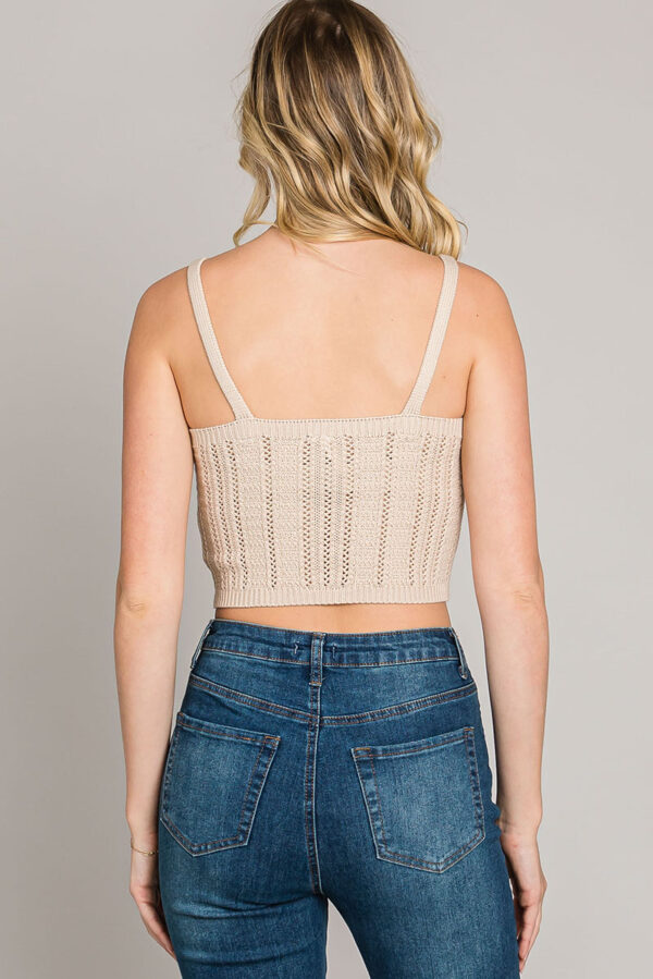CROCHET SWEATER TANK - Image 3