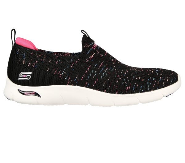 SKECHERS BLACK MULTI ARCH FIT REFINE - Image 5