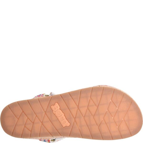 BORN SHOES SIRENA PLATFORM SANDAL IN WHITE MULTI - Image 7