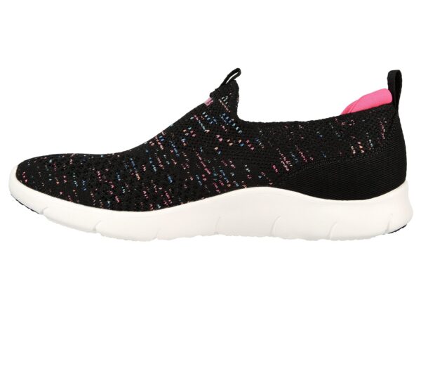 SKECHERS BLACK MULTI ARCH FIT REFINE - Image 4