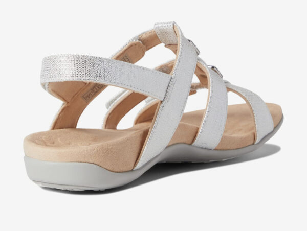 VIONIC AMBER SANDAL IN SILVER - Image 3