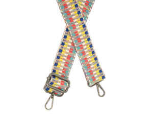 JOY SUSAN 1.5 BRIGHT EMBROIDERED GUITAR STRAP