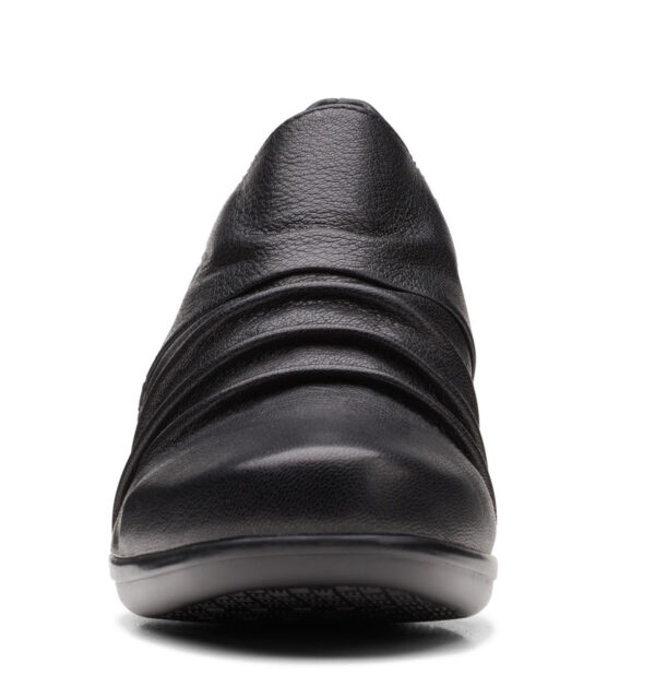 CLARKS EMILY COVE BLACK LEATHER - Image 4