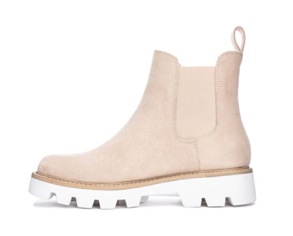 CL BY CHINESE LAUNDRY PIPER CREAM FINE SUEDE BOOTIE - Image 3