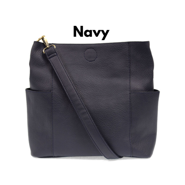 JOY SUSAN KAYLEIGH SIDE POCKET BUCKET BAG - Image 3