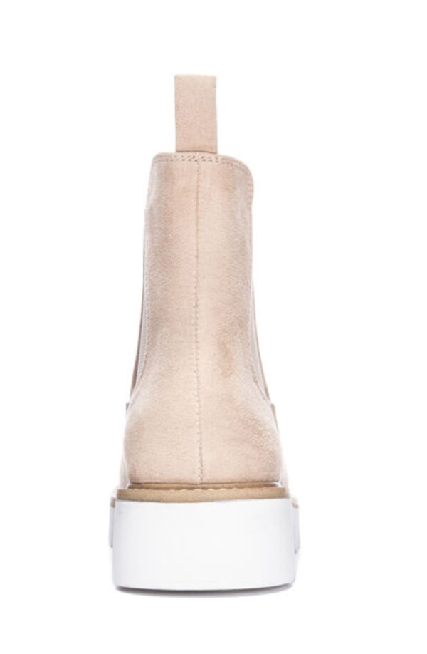 CL BY CHINESE LAUNDRY PIPER CREAM FINE SUEDE BOOTIE - Image 4