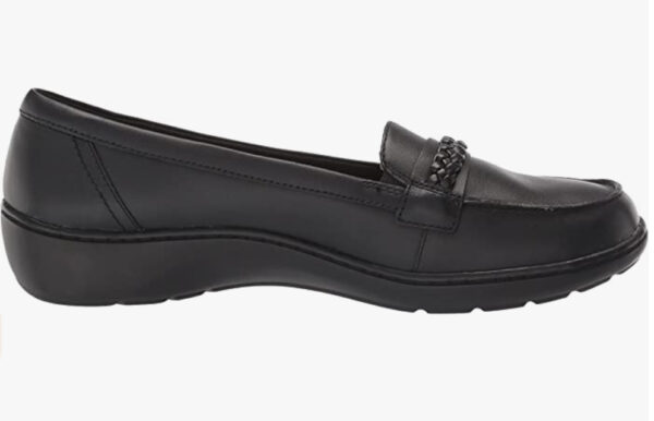 CLARKS CORA VIOLA BLACK LEATHER - Image 2