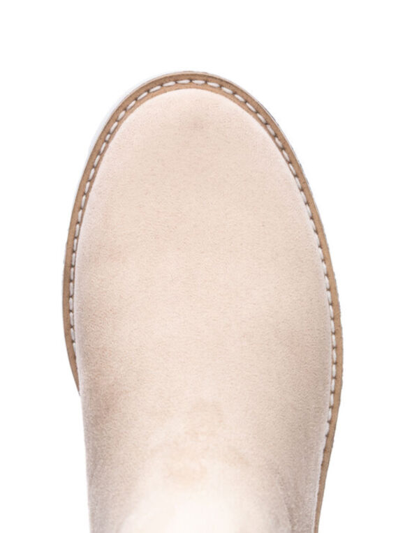 CL BY CHINESE LAUNDRY PIPER CREAM FINE SUEDE BOOTIE - Image 5