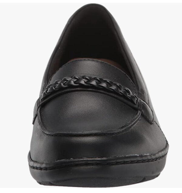CLARKS CORA VIOLA BLACK LEATHER - Image 5