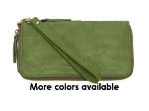 JOY SUSAN CHLOE ZIP AROUND WALLET/WRISTLET