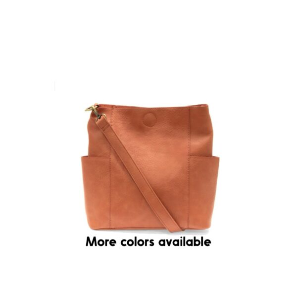 JOY SUSAN KAYLEIGH SIDE POCKET BUCKET BAG
