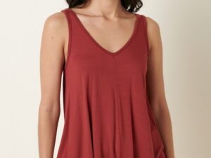 BIKING RED V-NECK TANK