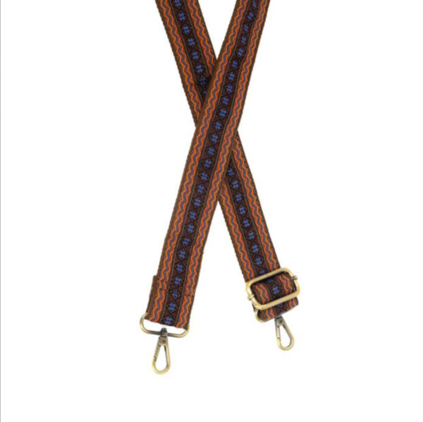 JOY SUSAN 1.5" FAIR ISLE MULTI GUITAR STRAP - Image 3