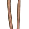 JOY SUSAN 1.5" BURGUNDY & PINK MULTI WOVEN GUITAR STRAP - Image 2
