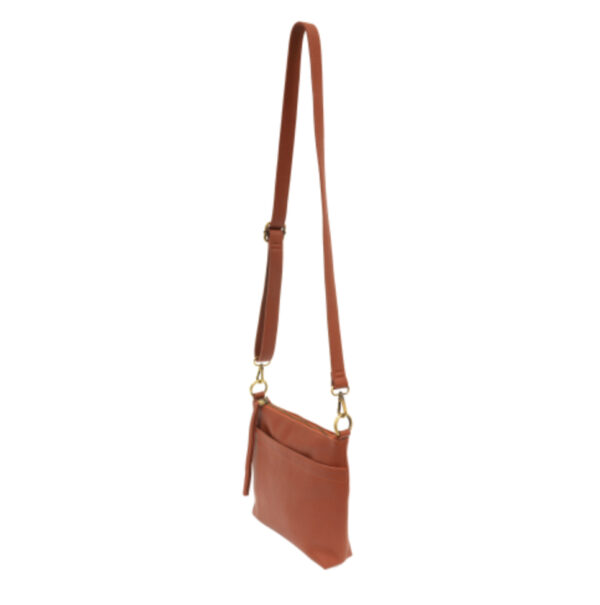 JOY SUSAN LAYLA TOP ZIP CROSS BODY - SPICE - Image 6
