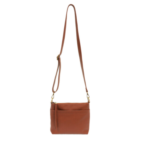 JOY SUSAN LAYLA TOP ZIP CROSS BODY - SPICE - Image 5