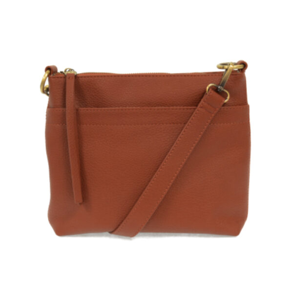 JOY SUSAN LAYLA TOP ZIP CROSS BODY - SPICE - Image 4