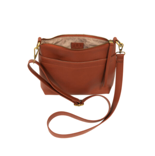 JOY SUSAN LAYLA TOP ZIP CROSS BODY - SPICE - Image 3