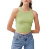 BE COOL HIGH NECK CROPPED TANK - Image 2