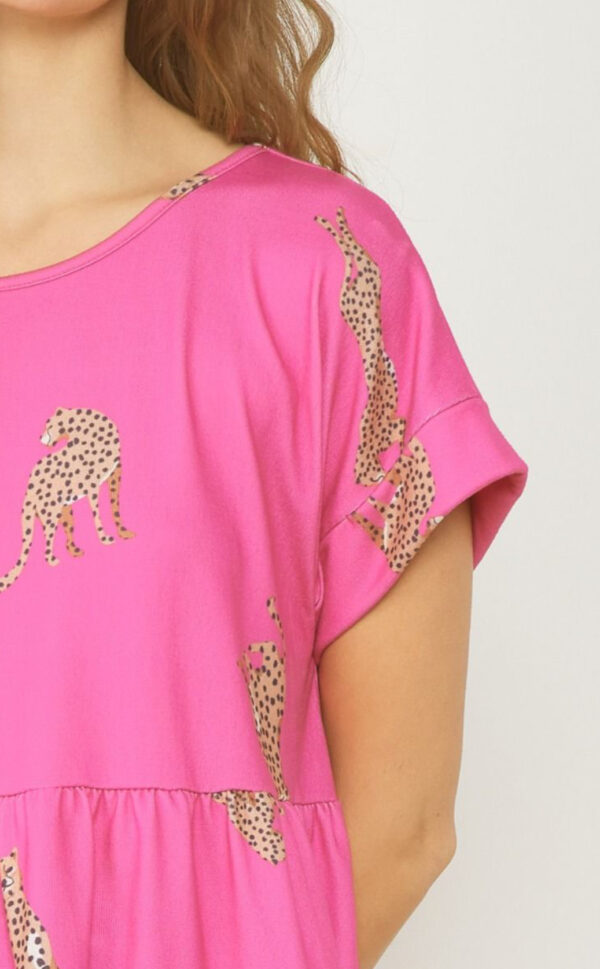 CHEETAH PRINT BABYDOLL SWEATER*NOW 75% OFF* - Image 3