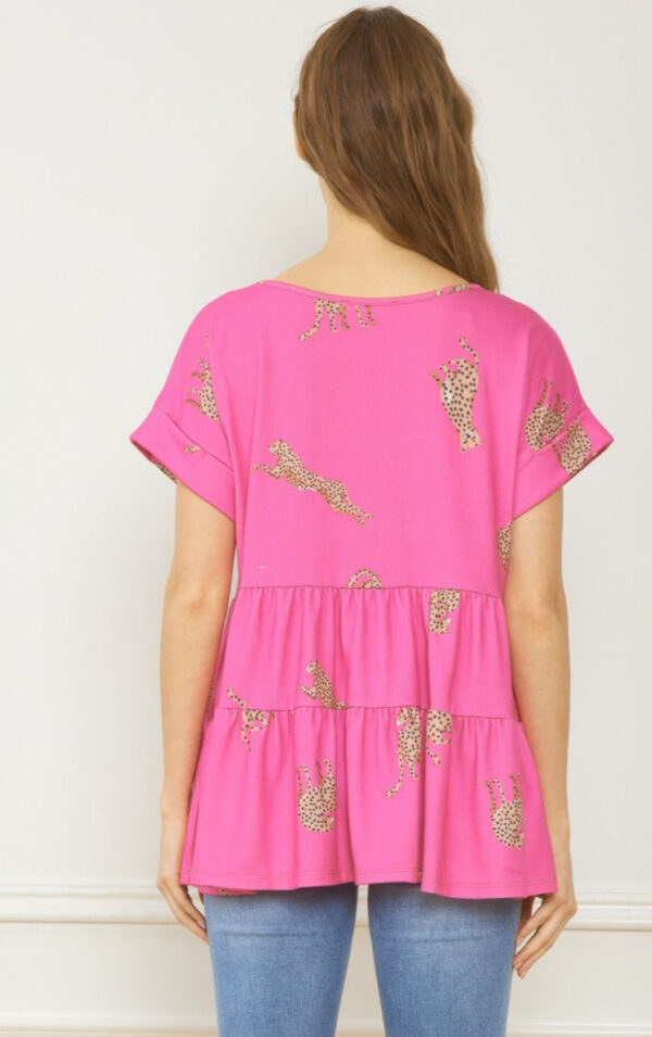 CHEETAH PRINT BABYDOLL SWEATER*NOW 75% OFF* - Image 5