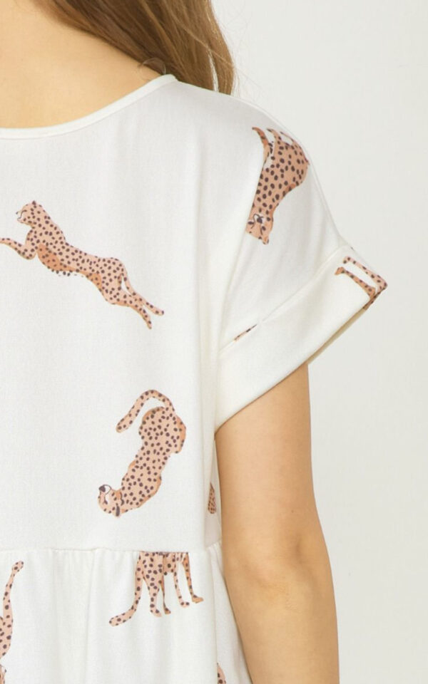 CHEETAH PRINT BABYDOLL SWEATER*NOW 75% OFF* - Image 9