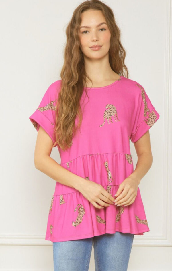 CHEETAH PRINT BABYDOLL SWEATER*NOW 75% OFF* - Image 8