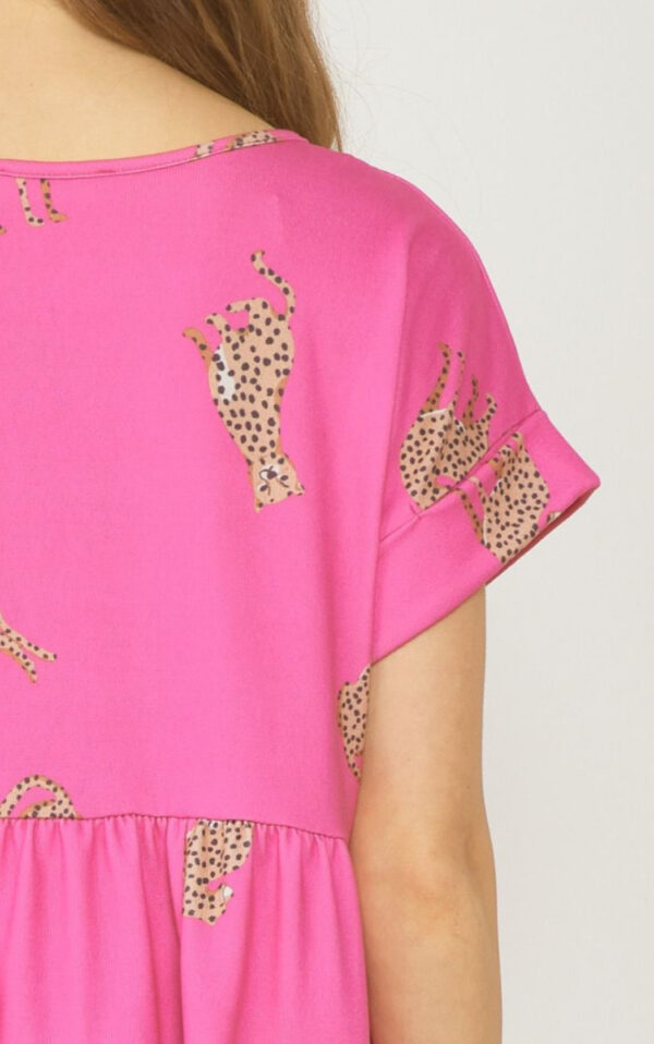 CHEETAH PRINT BABYDOLL SWEATER*NOW 75% OFF* - Image 2