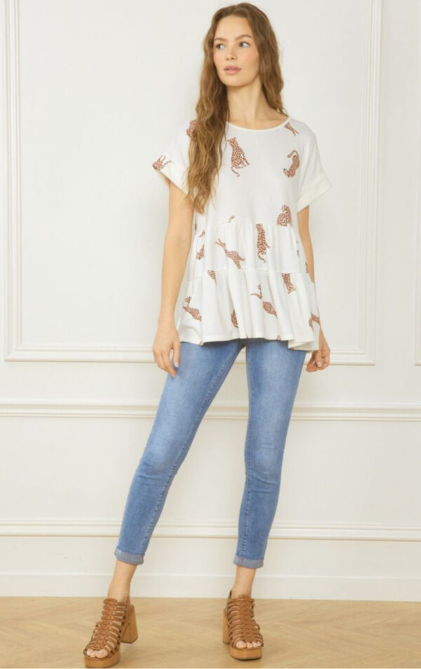 CHEETAH PRINT BABYDOLL SWEATER*NOW 75% OFF* - Image 12