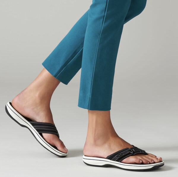 CLARKS BREEZE SEA BLACK - Image 8