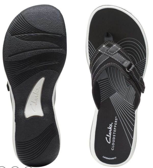 CLARKS BREEZE SEA BLACK - Image 3