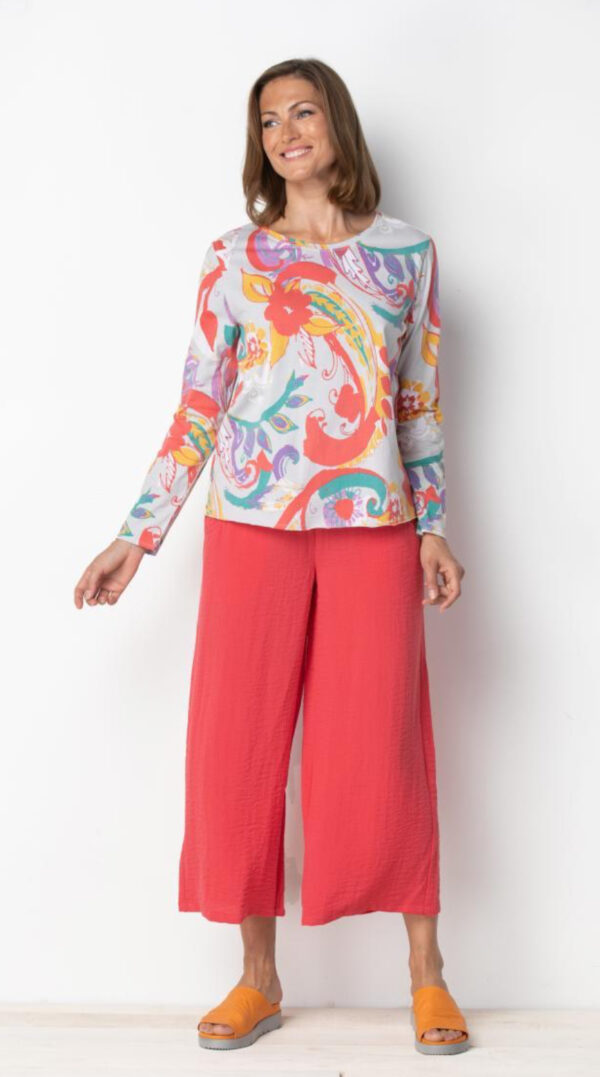 HABITAT BOHO FLORAL LONG SLEEVE TOP - Image 2