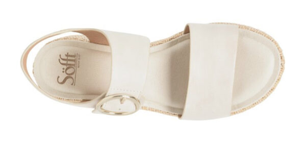 SOFFT FAEDRA WEDGE SANDAL IN BEIGE - Image 5